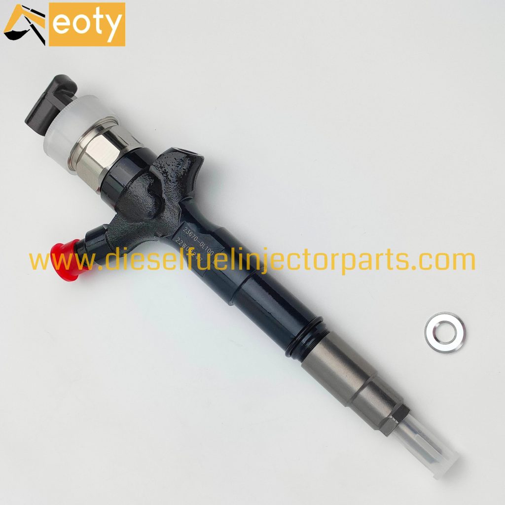 Toyota 1KD-FTV Common Rail Fuel Injector Nozzle 23670-0L100 23670-30410 for Komatsu Excavator PC450LC-7
