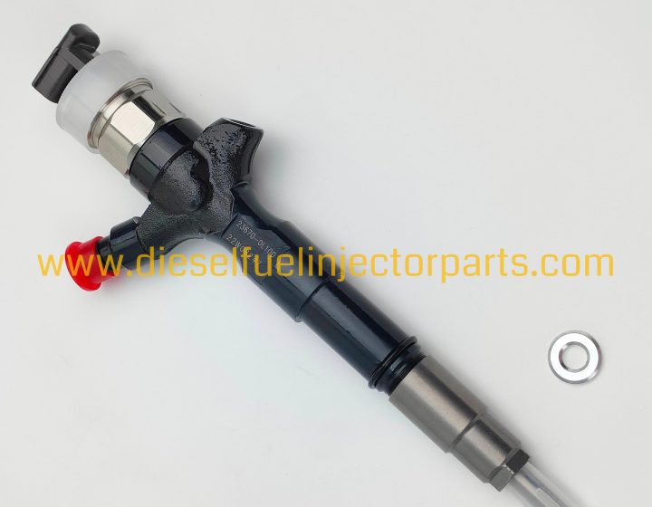 Toyota 1KD-FTV Common Rail Fuel Injector Nozzle 23670-0L100 23670-30410 for Komatsu Excavator PC450LC-7
