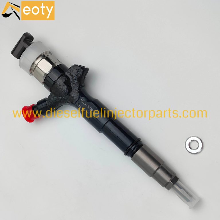Toyota 1KD-FTV Common Rail Fuel Injector Nozzle 23670-0L100 23670-30410 for Komatsu Excavator PC450LC-7