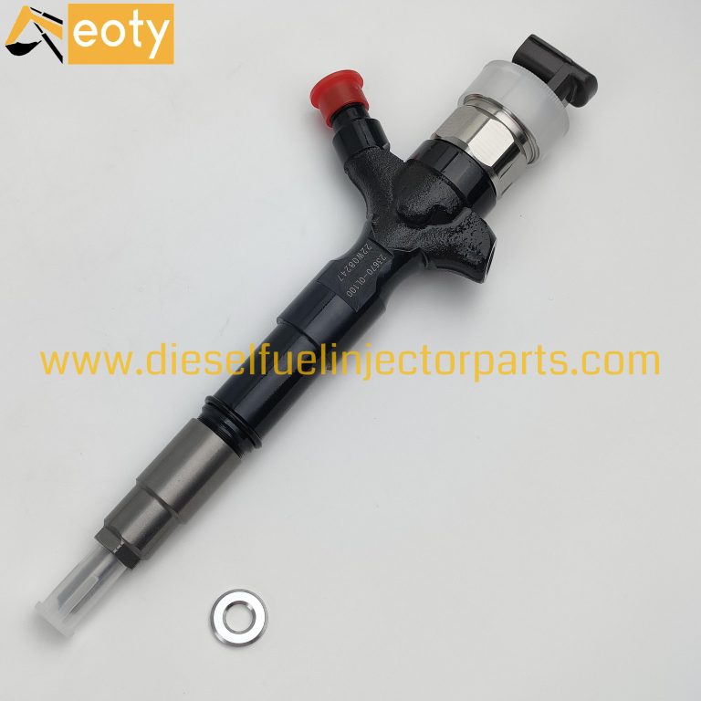 Toyota 1KD-FTV Common Rail Fuel Injector Nozzle 23670-0L100 23670-30410 for Komatsu Excavator PC450LC-7
