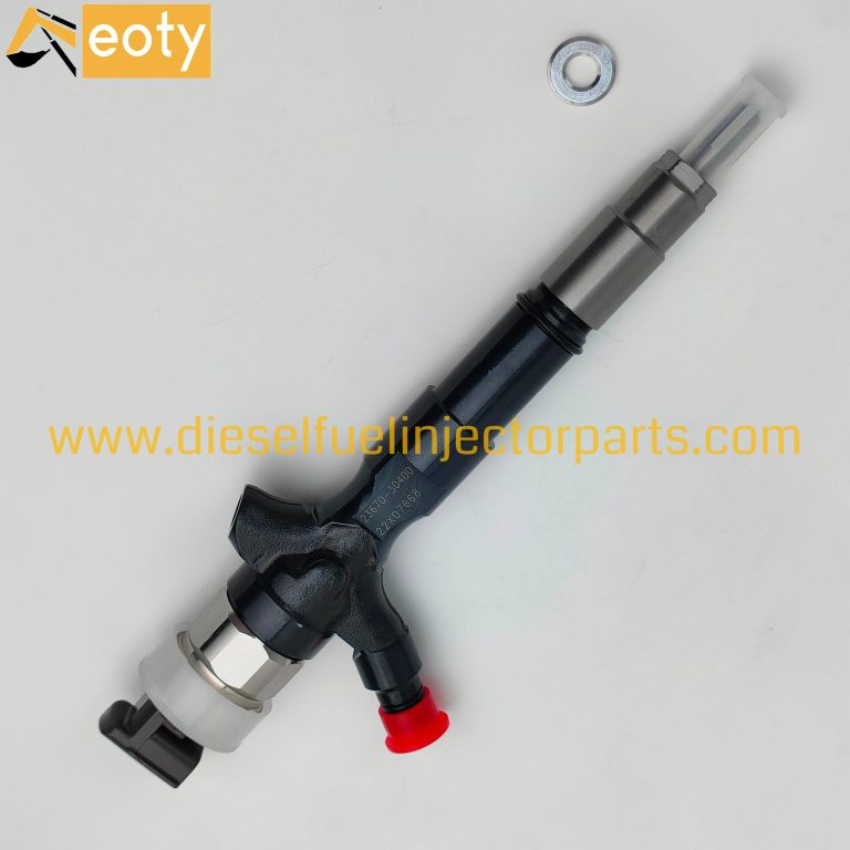 Toyota 1KD-FTV 2KD-FTV Common Rail Fuel Injector 23670-30400 23670-39365 for Excavator
