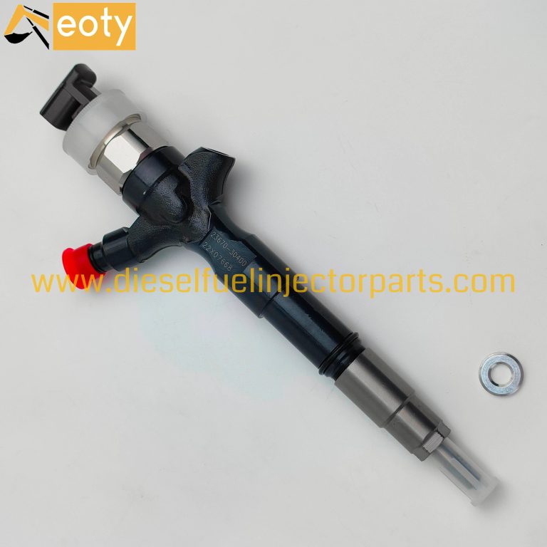 Toyota 1KD-FTV 2KD-FTV Common Rail Fuel Injector 23670-30400 23670-39365 for Excavator