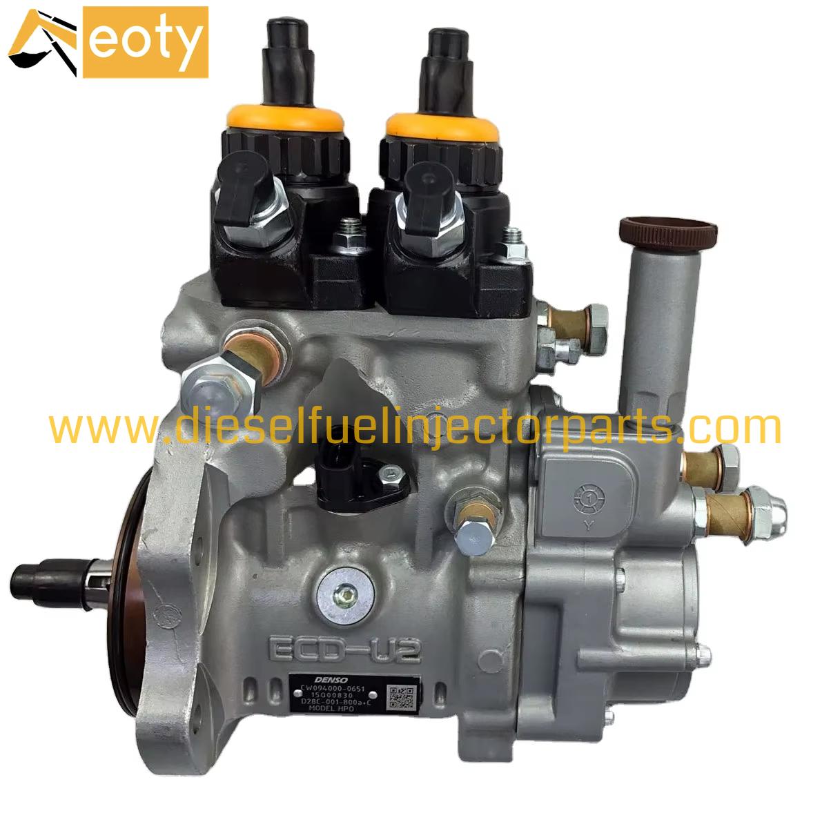 Remanufactured Isuzu 6WG1 HP0 Fuel Injection Pump 094000-0651 for Diesel Engine