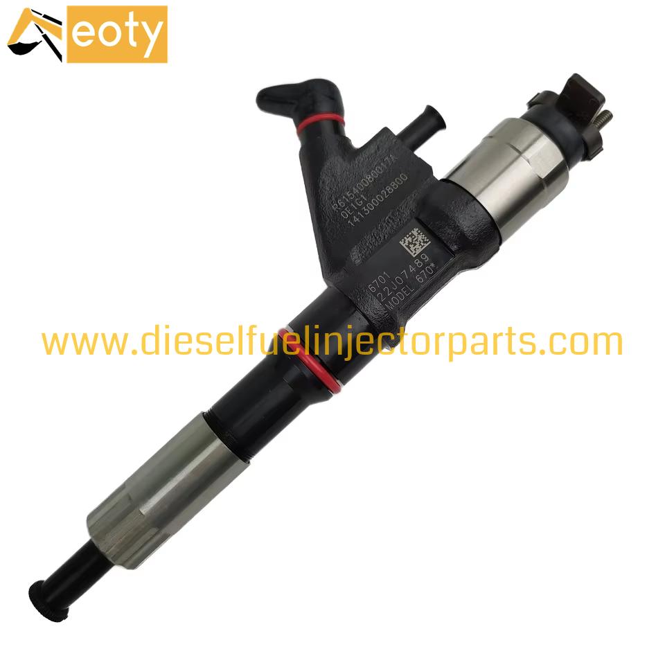 Diesel Common Rail Injector 095000-6701 R61540080017A For Sinotruk 8DK Engine