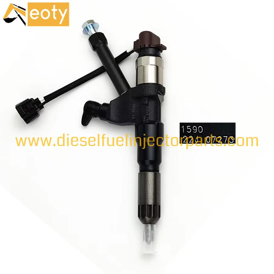 DENSO Common Rail Injector 23670-E0590 295050-1590 for Toyota Hilux 2KD-FTV