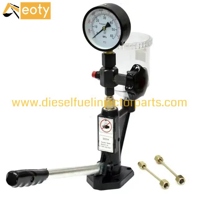 Diesel Nozzle Tester S60H Common Rail Injector Tester for Fuel Injection System 6kg