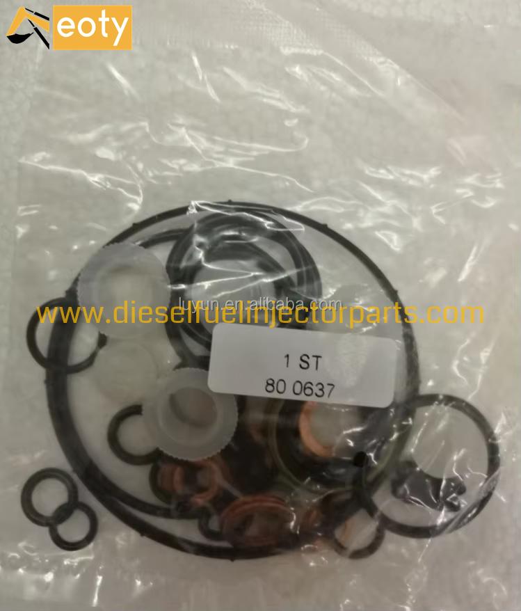 OEM 800637 Diesel Fuel Injection Pump Repair Gasket Kit for Excavator Engine