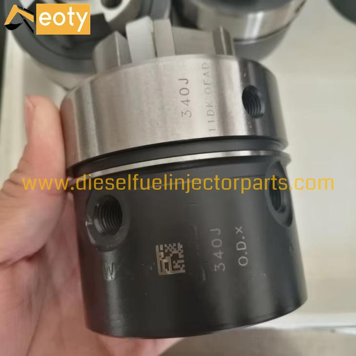 DPA Rotor Head 7123-340J 7180-550J 344J 558A – High-Speed Steel Diesel Fuel Injection Pump Parts for Automotive Applications