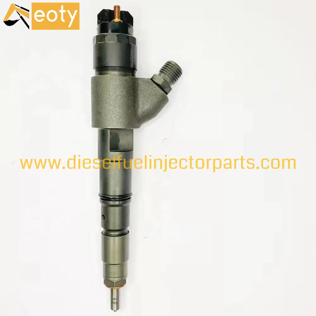Bosch-Style Common Rail Injector 0445120066 / 4290986 for Excavator Diesel Engine