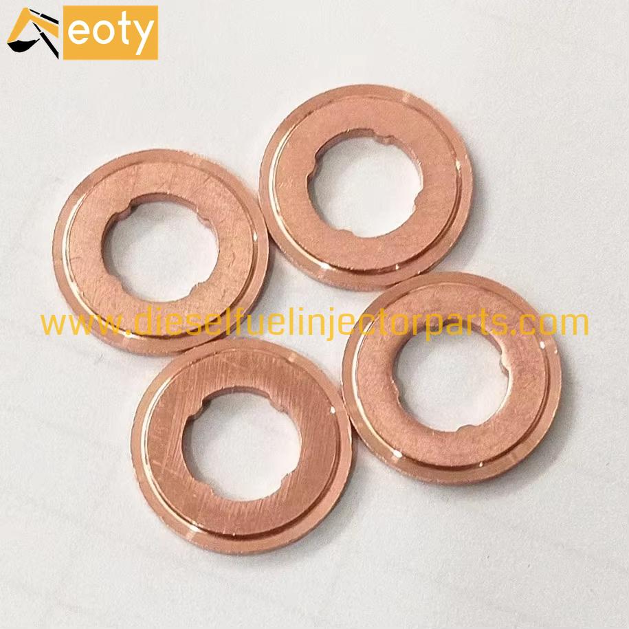 F00RJ01086 Fuel Injector Copper Washer 7x15x2mm Nozzle Seal Gasket for Diesel Engine