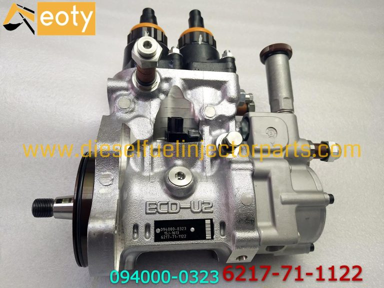 Remanufactured Fuel Injection Pump 094000-0323 for Komatsu PC600-7 Excavator Diesel Engine