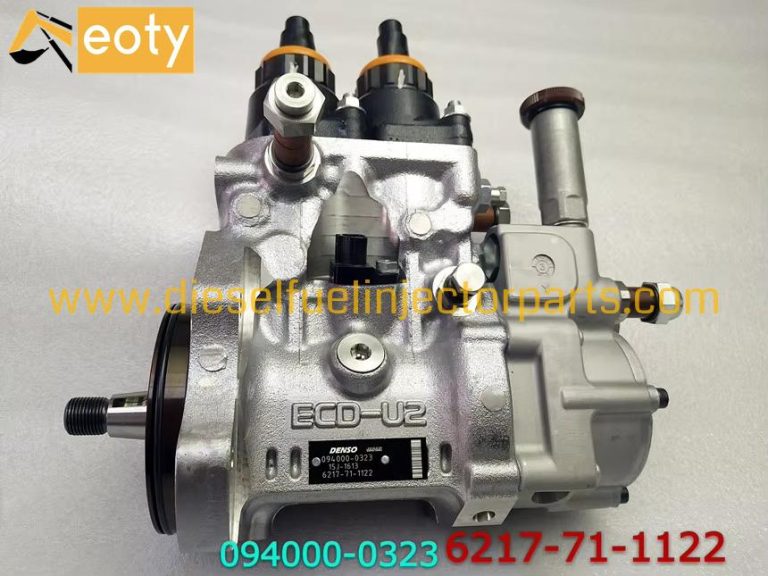 Remanufactured Fuel Injection Pump 094000-0323 for Komatsu PC600-7 Excavator Diesel Engine