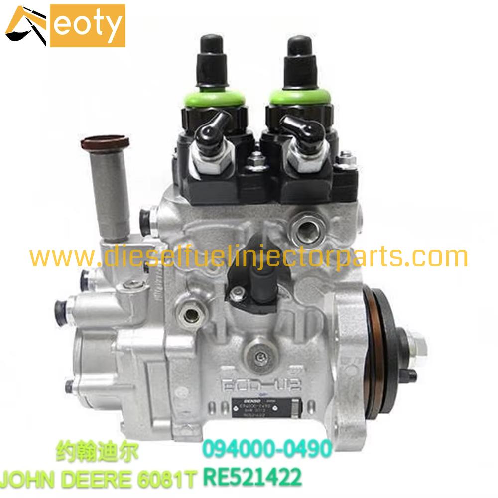 Remanufactured Fuel Injection Pump 094000-0490 RE521422 for John Deere 6081T Diesel Engine