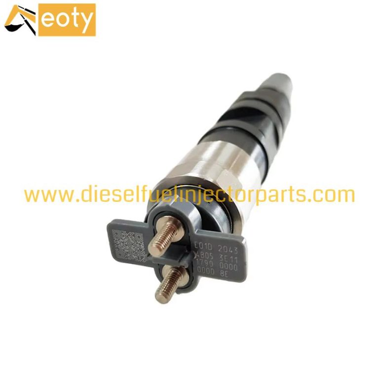 John Deere 6090T Diesel Engine Fuel Injector Common Rail 095000-8550 RE539918 Remanufactured