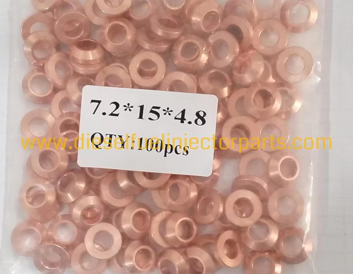 Copper Fuel Injector Washers 9.2x19x8 / 7.2x14x4 / 7.2x15x4.8 Nozzle Gasket Set