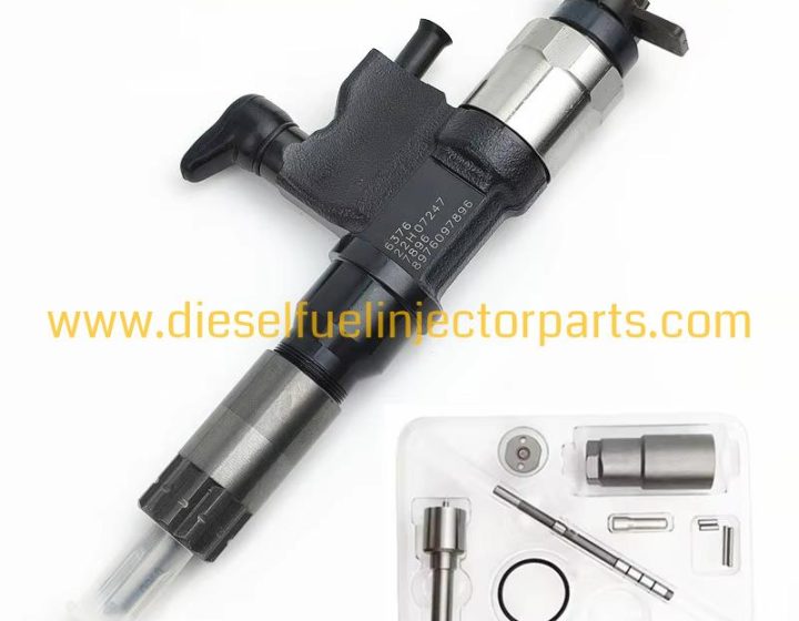 Diesel Fuel Injector Repair Kit 095000-6376 8-97609789-6 Common Rail Overhaul Set