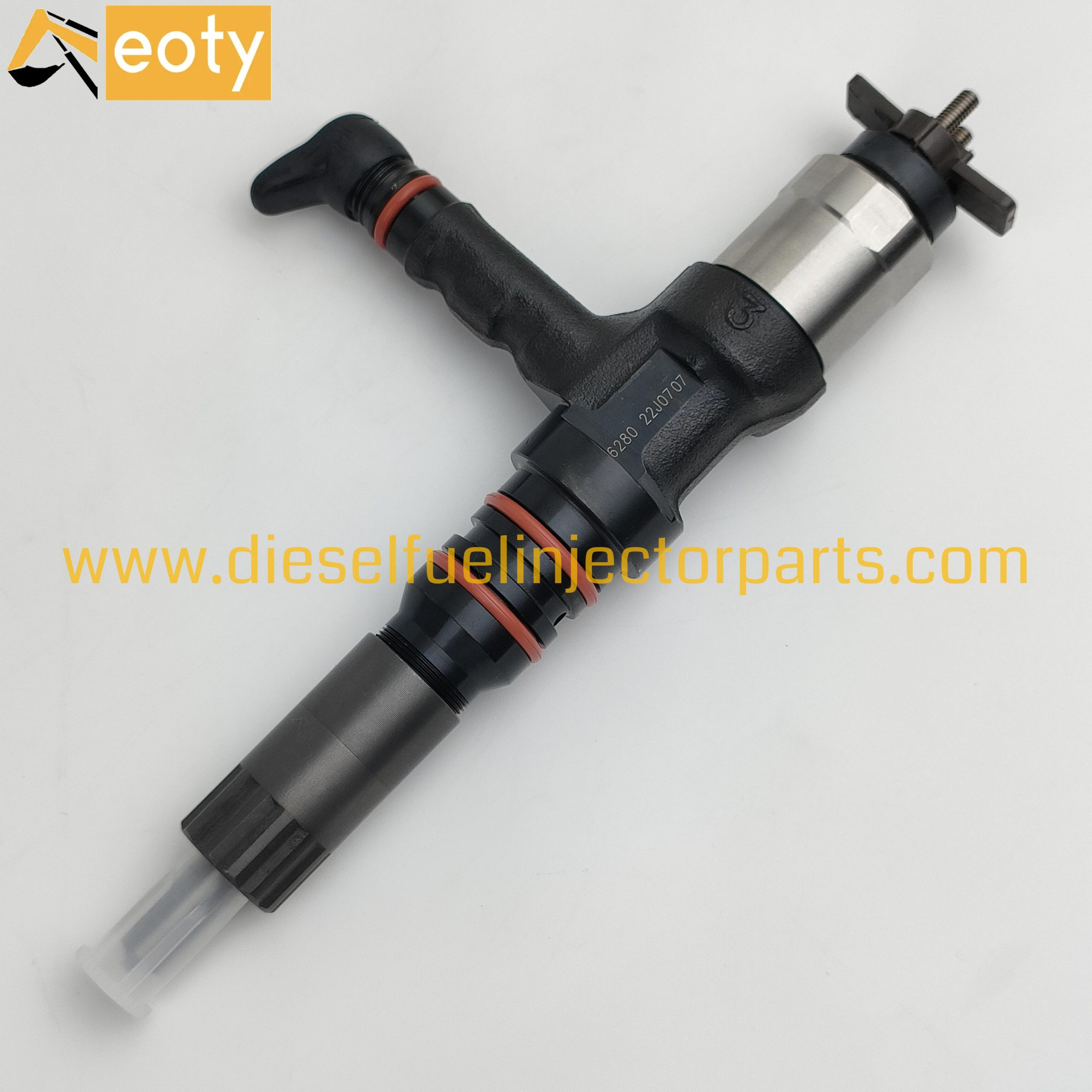 Komatsu 6068 Common Rail Fuel Injector 095000-6280 Remanufactured Diesel Engine Part