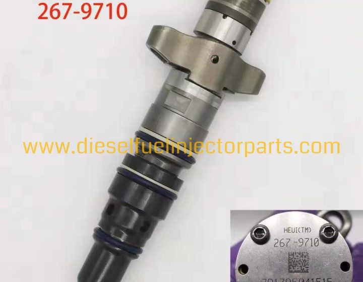 Caterpillar C9 Engine Heui Fuel Injector 267-9710 267-9717 267-9722 for Excavator