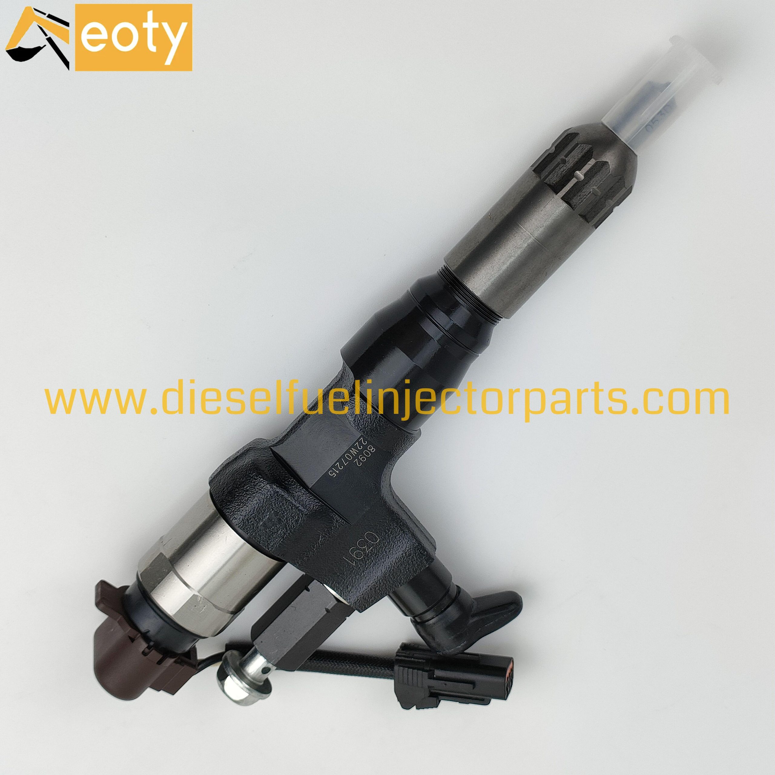 Reman Common Rail Injector 095000-8092 23670-E0392 for Toyota Hilux 2KD Diesel Engine