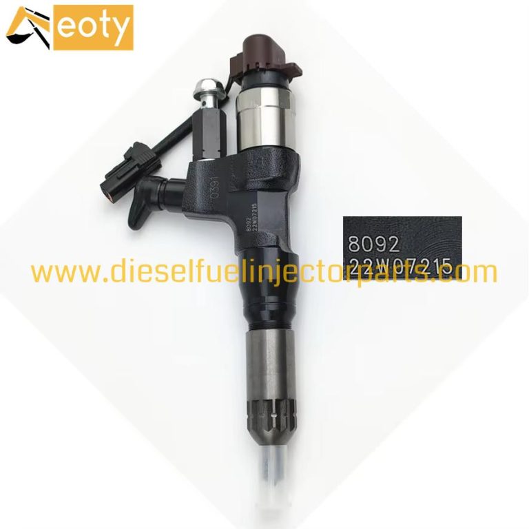 Common Rail Diesel Injector 23670-E0392 095000-8092 for Toyota Hilux 2KD-FTV Engine