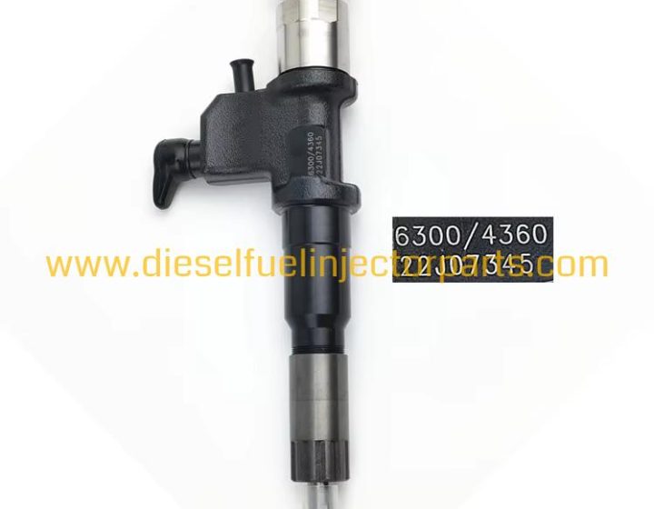 Isuzu 6WG1 095000-6300 Common Rail Fuel Injector 1-15300436-1 Diesel Engine Part