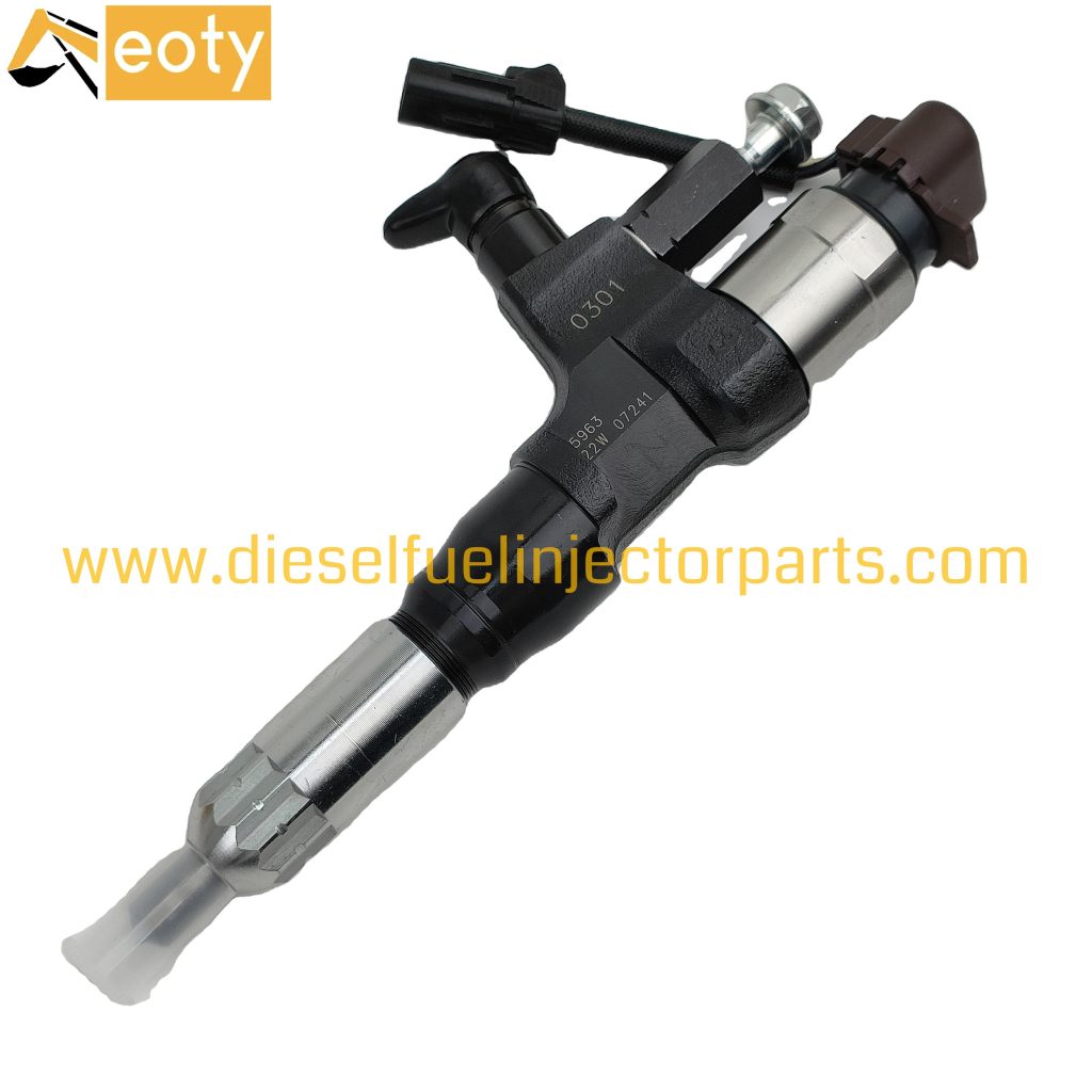 Reman 095000-5963 23670-E0300 Common Rail Diesel Fuel Injector High Speed Steel