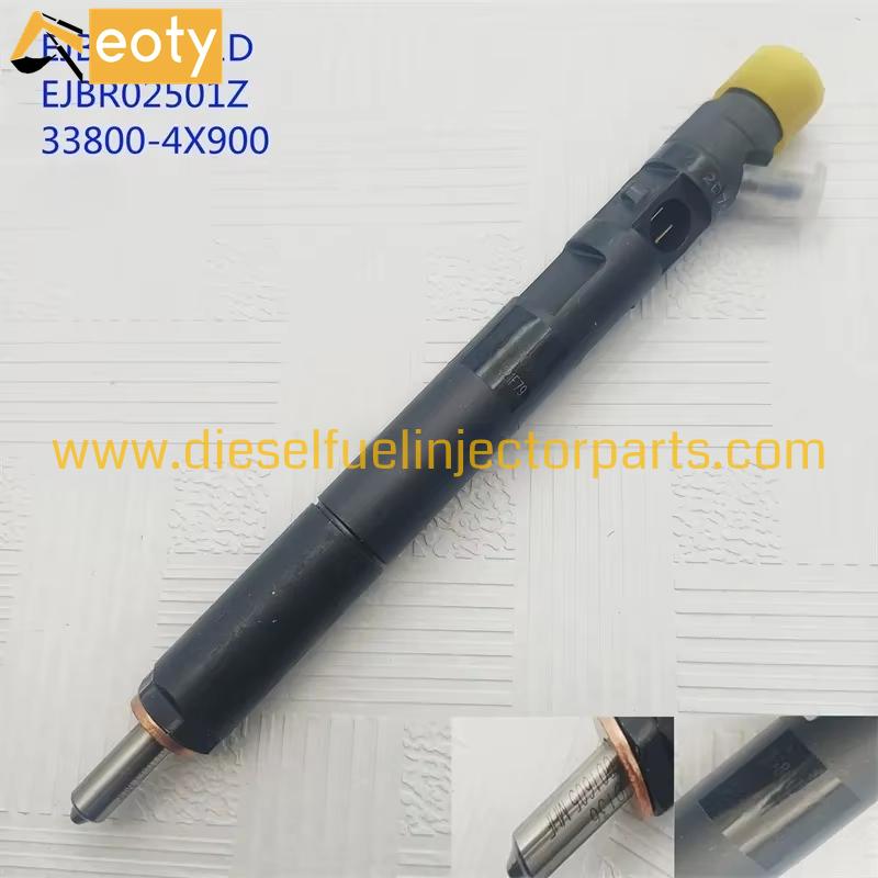 Common Rail Fuel Injector EJBR02801D 33800-4X500 for Diesel Engine