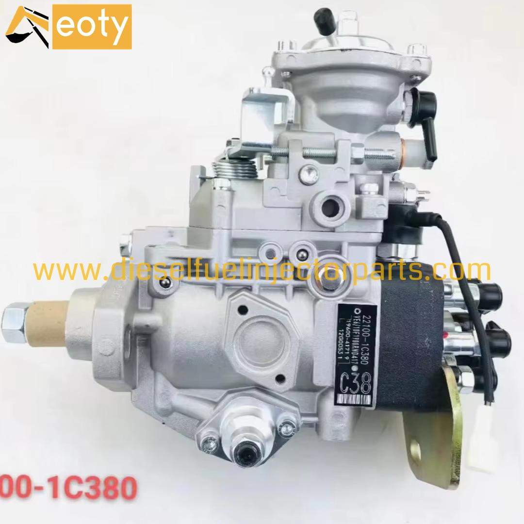 Diesel Fuel Injection Pump 22100-1C380 19600-41719 for Excavator Engine 10kg