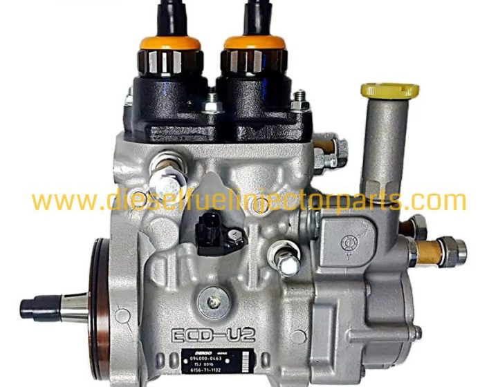 Reman Komatsu Common Rail Fuel Injection Pump 094000-0463 6156-71-1132 for 6M60T Engine
