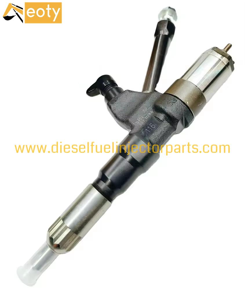 Hino P11C Diesel Fuel Injector 095000-0404 / 23910-1163 Common Rail Nozzle