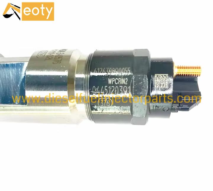 Volvo Common Rail Injector 0445120391 – Remanufactured Diesel Engine Fuel Injector for D12/D13 Trucks