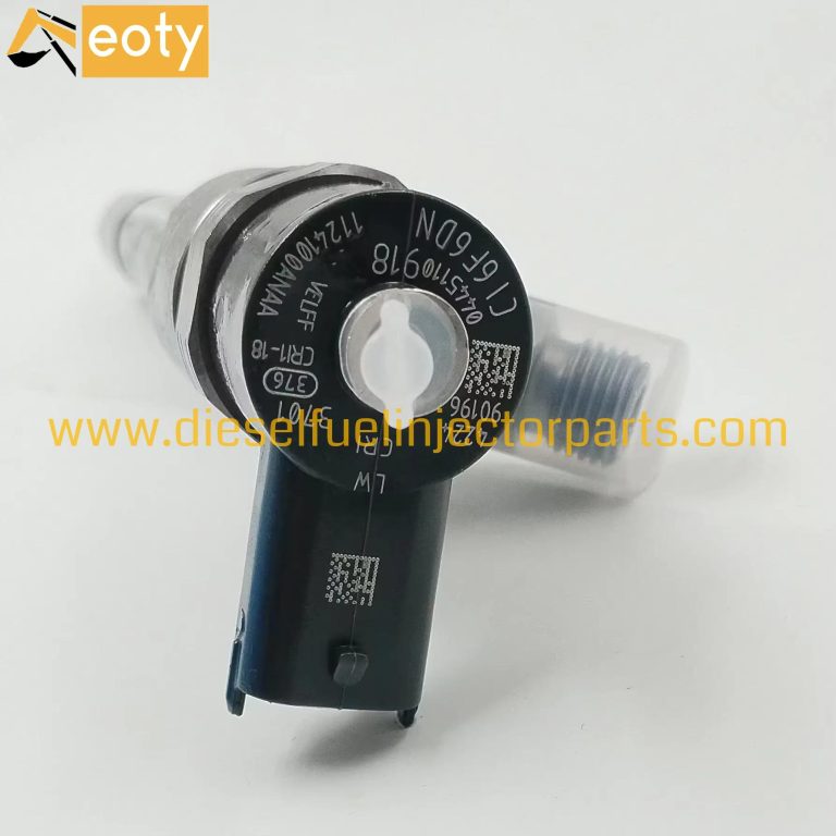 OEM 0445110918 Common Rail Fuel Injector Diesel Engine Part Stainless Steel