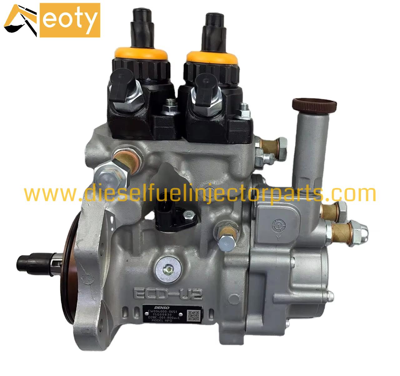 Reman Isuzu 6TE1 Common Rail High Pressure Fuel Injector Pump 094000-0820 094000-0822