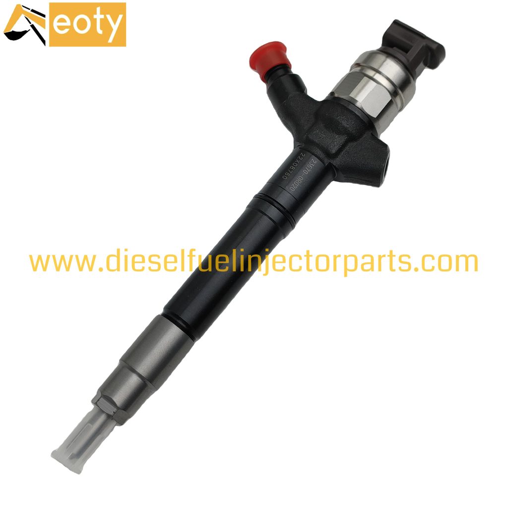 Toyota 2AD-FTV Diesel Fuel Injector 23670-0R020 095000-6040 Common Rail Nozzle
