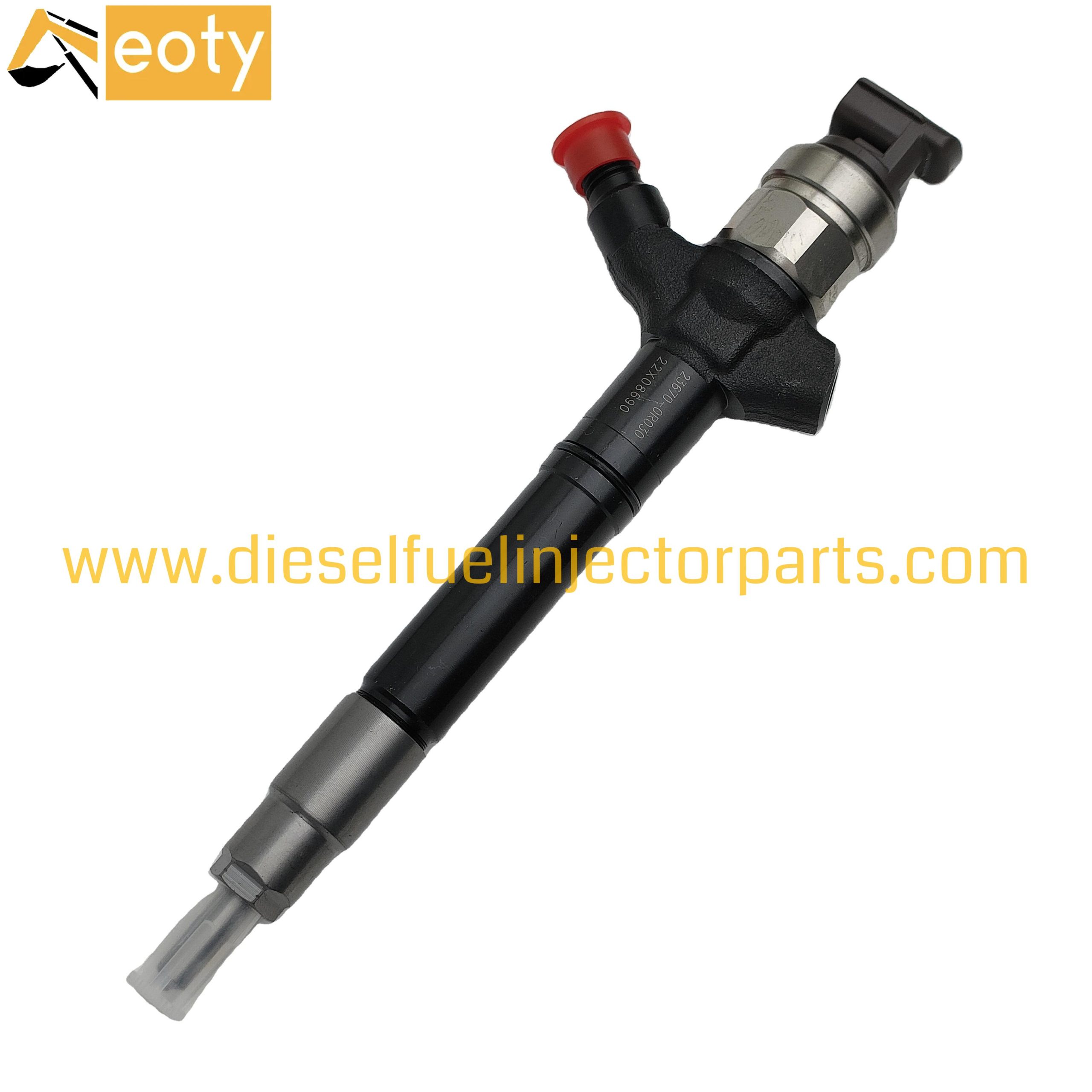 Toyota 1AD-FTV Common Rail Fuel Injector 23670-0R030 23670-09240 095000-6410 095000-6960