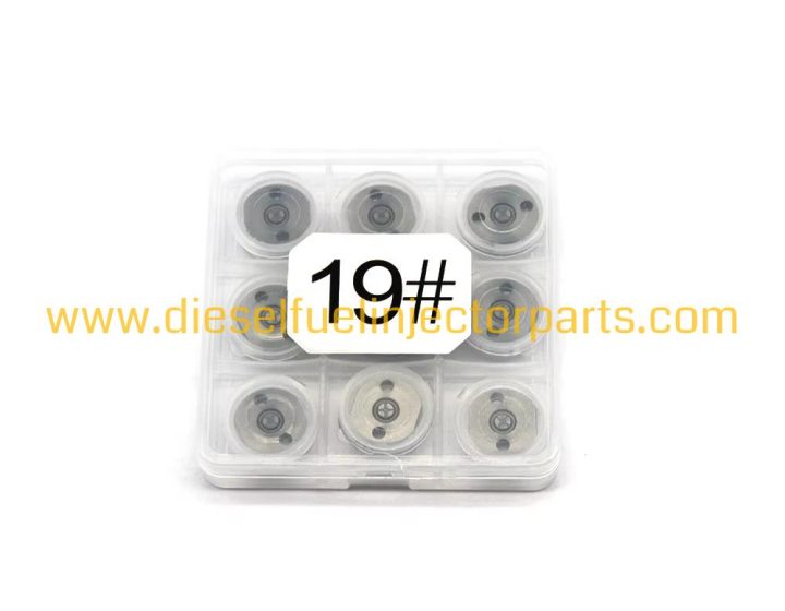 High-Pressure Common Rail Injector Valve Plate 19# for Denso 095000-5474 095000-5344 095000-6363 095000-5501 095000-5515 23670-30050