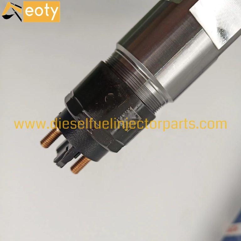 Common Rail Fuel Injector 0445120196 0445120128 for Liebherr Excavator R974B V8 Diesel Engine