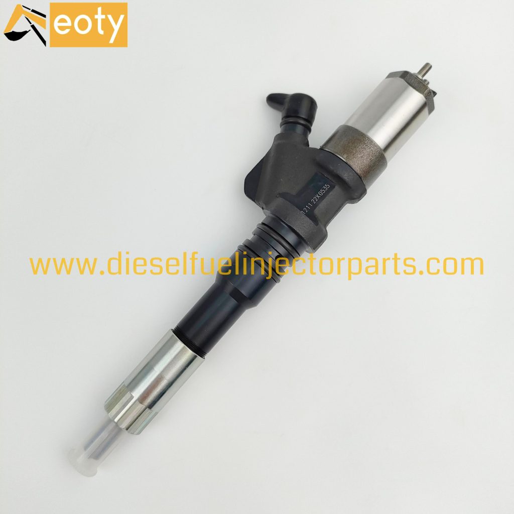 Komatsu PC400-7 SA60125E Common Rail Injector 095000-1211 6156-11-3300 Diesel Fuel Injector