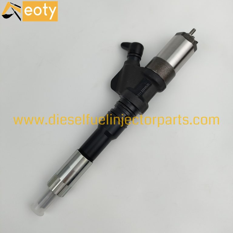 Komatsu PC400-7 SA60125E Common Rail Injector 095000-1211 6156-11-3300 Diesel Fuel Injector