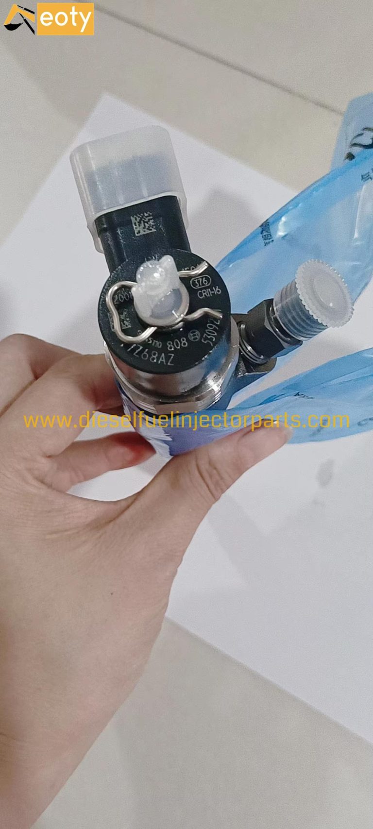 Bosch 0445110485 Common Rail Diesel Fuel Injector Nozzle for Dacia Renault Mercedes K9K 608/609 Engines