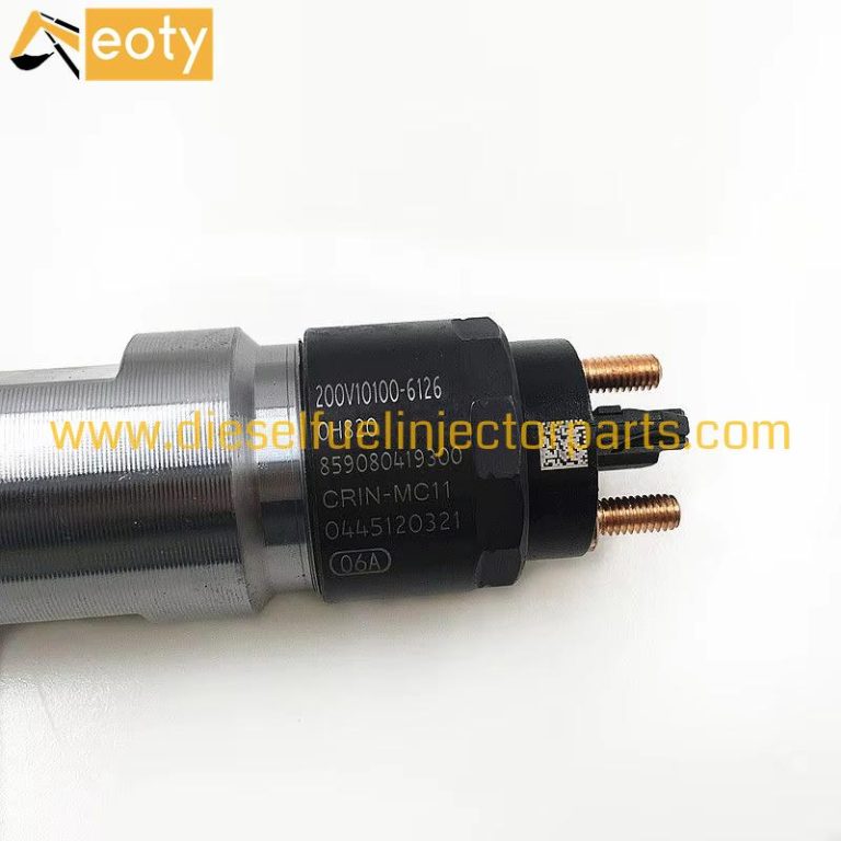 CNHTC Fuel Injector 0445120321 Common Rail Nozzle 200v10100-6126 for Diesel Engine