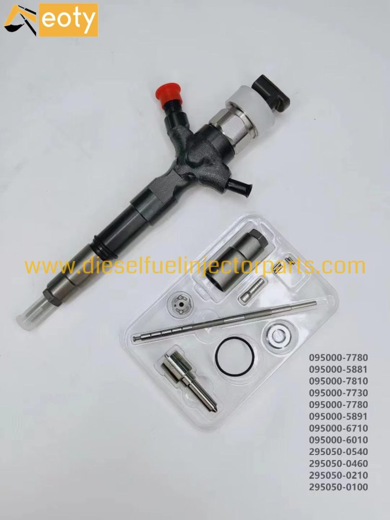 DENSO Common Rail Injector Repair Kit 23670-30050 095000-5880/5881 for Toyota 2KD-FTV Diesel Engine