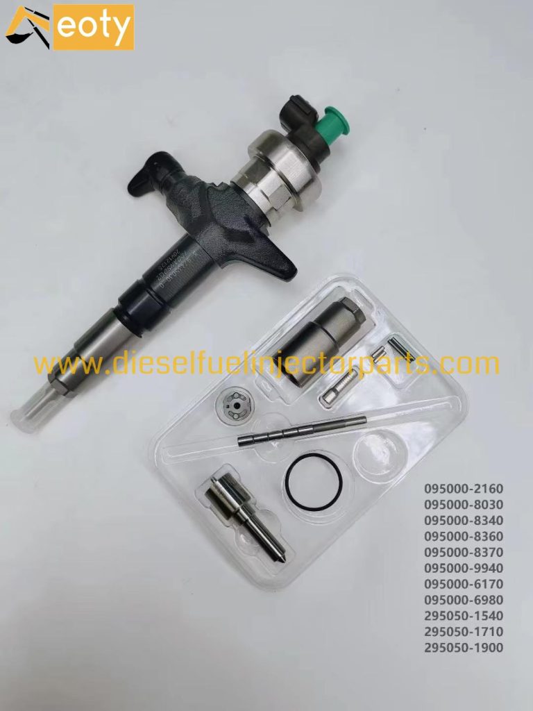 DENSO Common Rail Injector Repair Kit 23670-30050 095000-5880/5881 for Toyota 2KD-FTV Diesel Engine