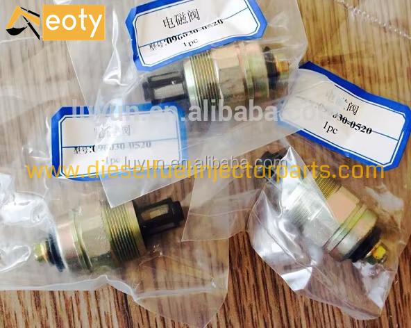 Diesel Engine Solenoid Valve 096030-0520 12V 24V for Fuel Injection System