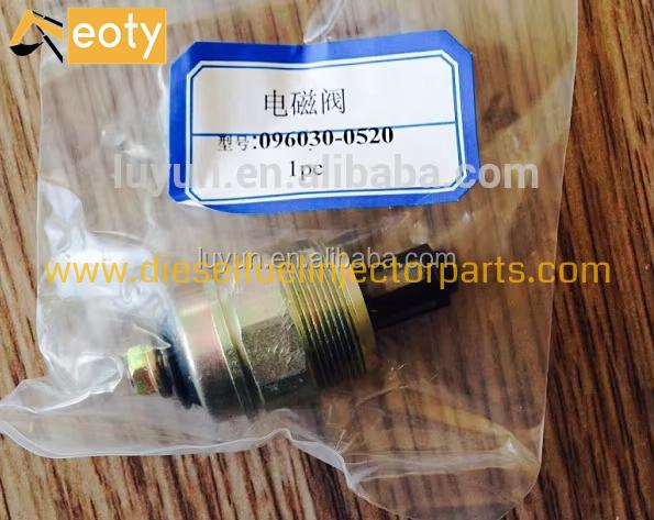 Diesel Engine Solenoid Valve 096030-0520 12V 24V for Fuel Injection System