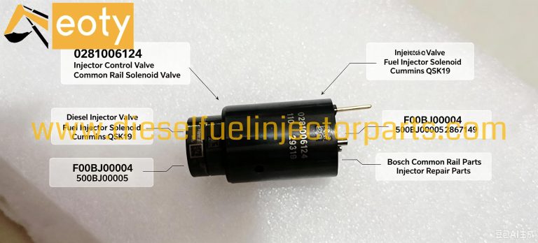 0281006124 Common Rail Injector Control Valve for Bosch Fuel Injectors